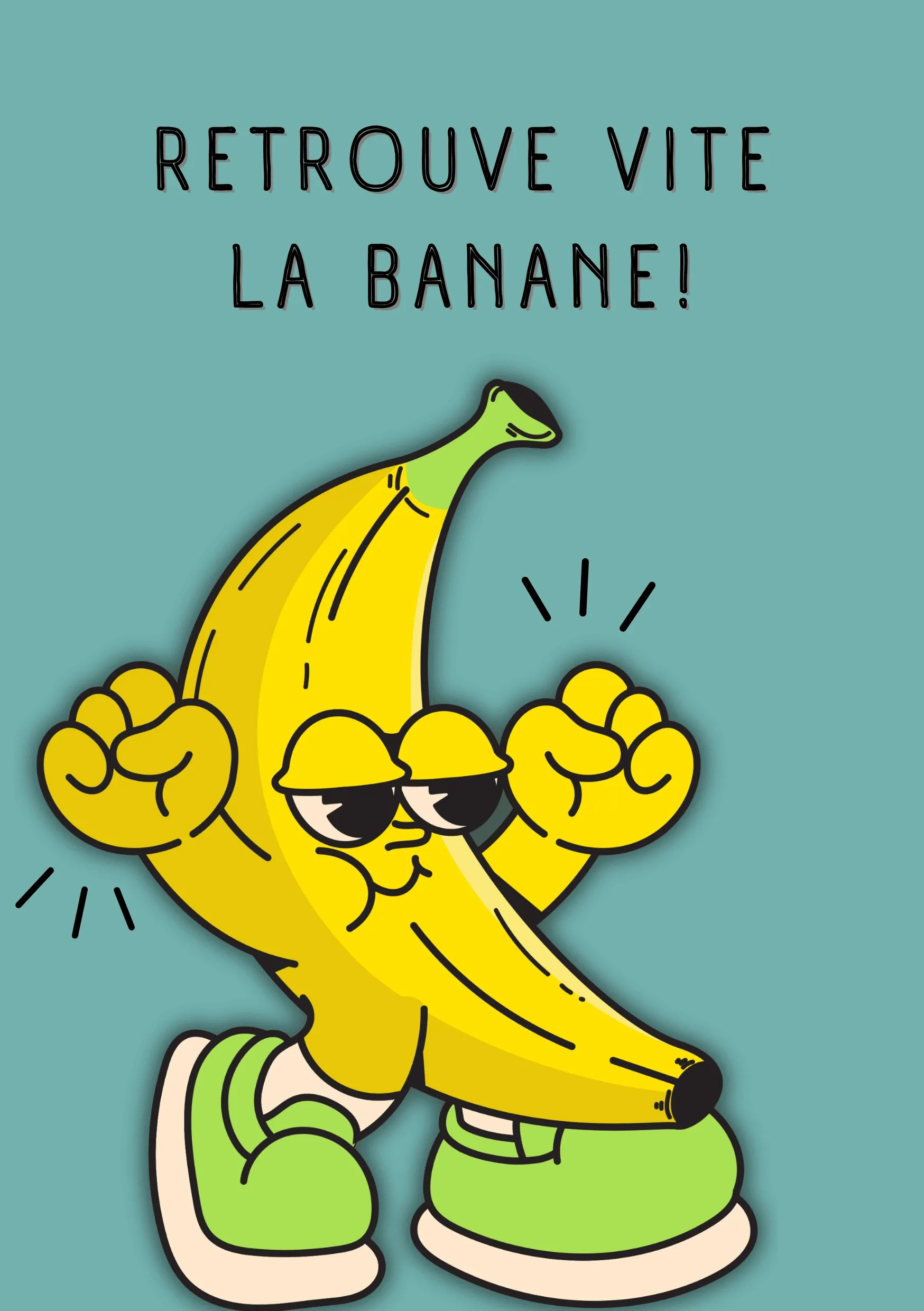 Carte bon rétablissement banana