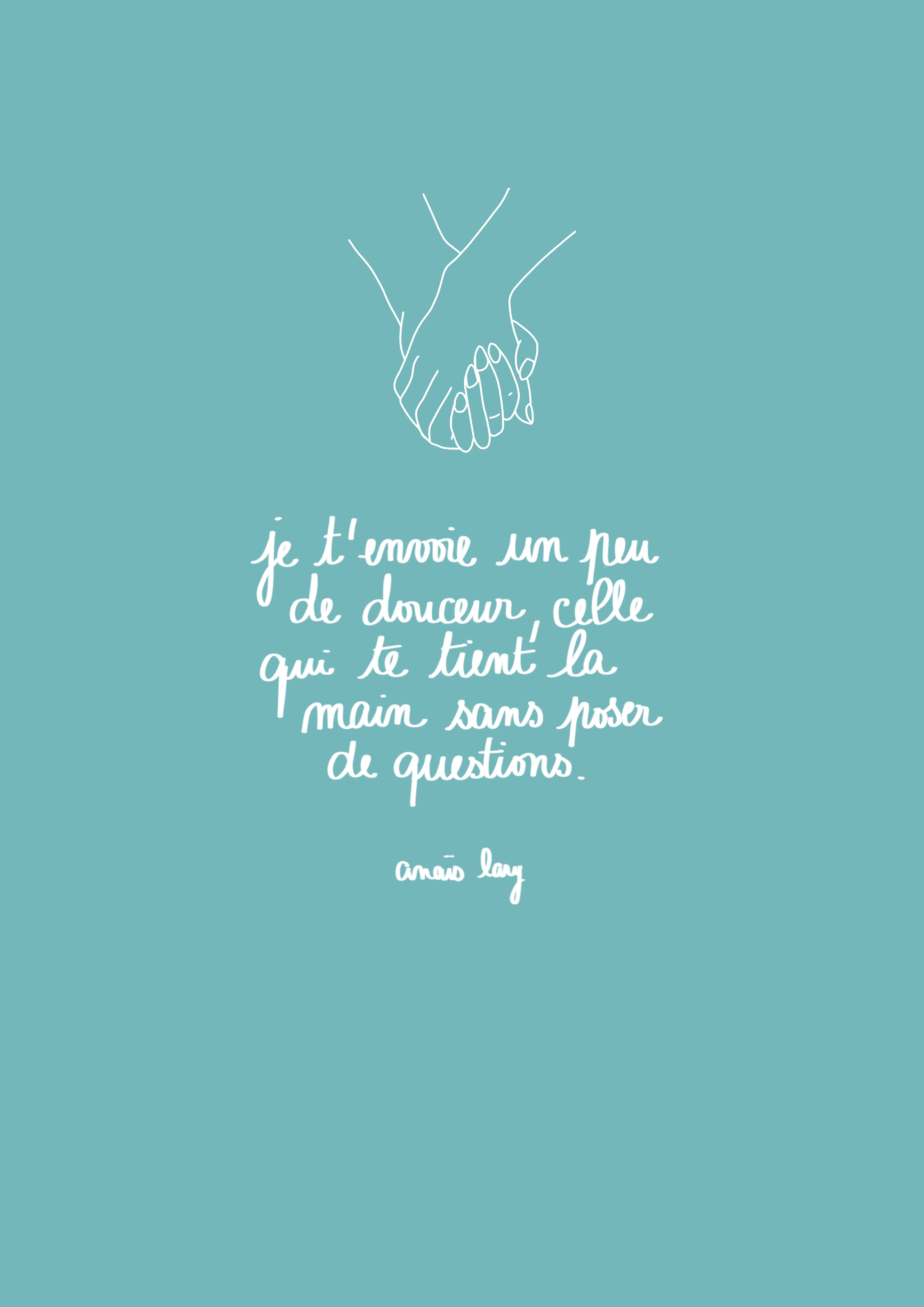 Carte bon rétablissement citation Anais Lary