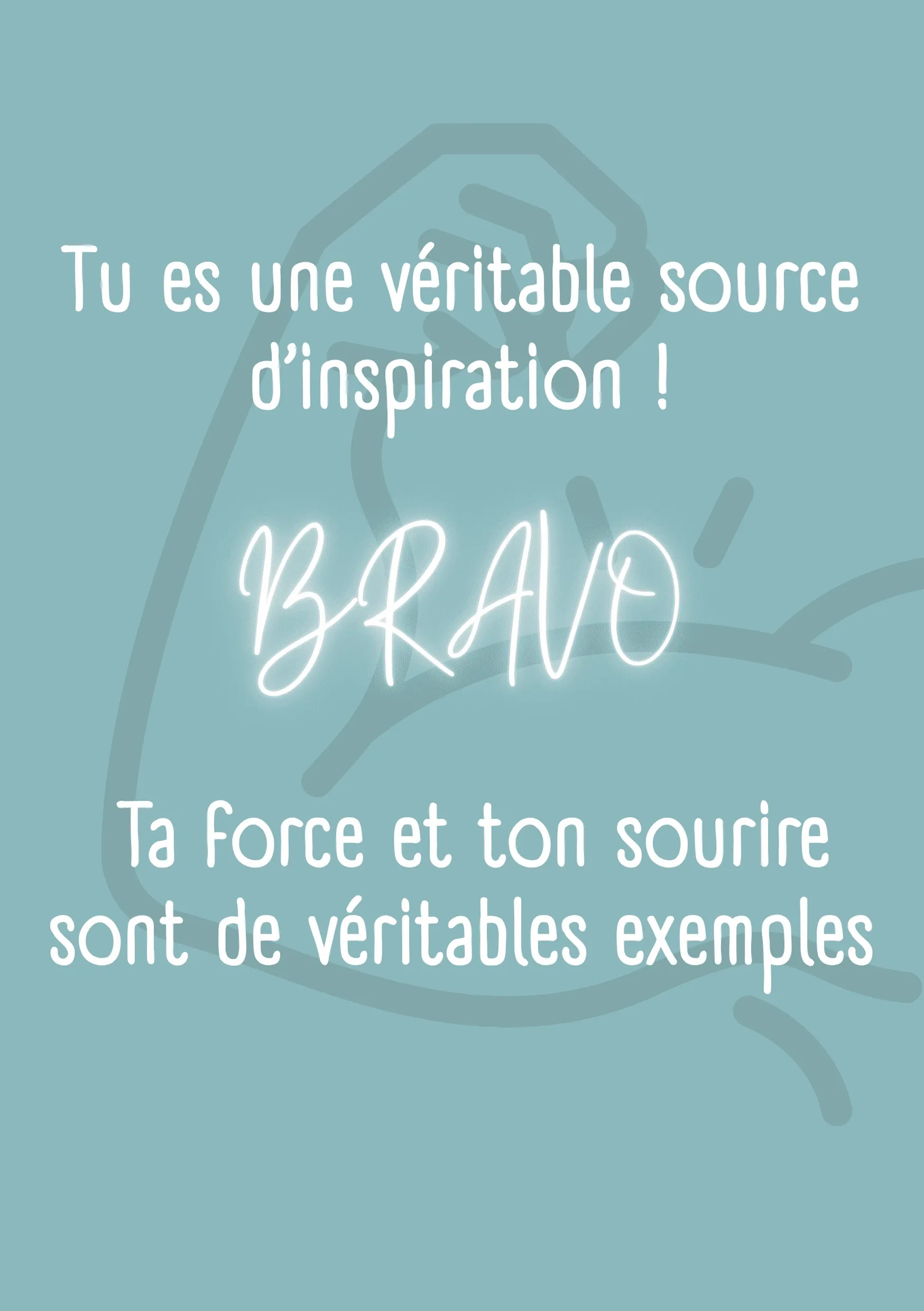 Carte bon rétablissement homme