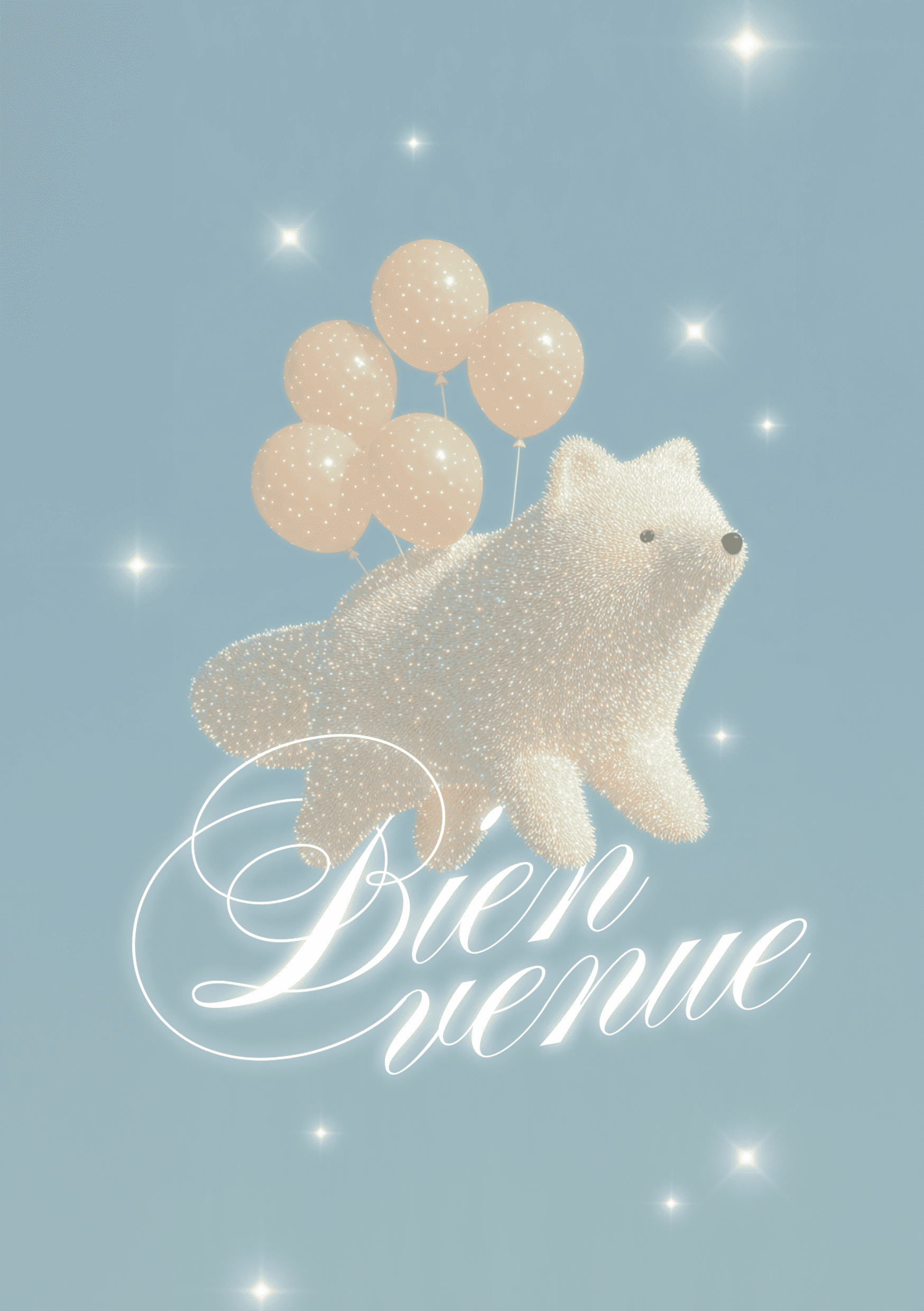 Carte de bienvenue collection lucille allard 