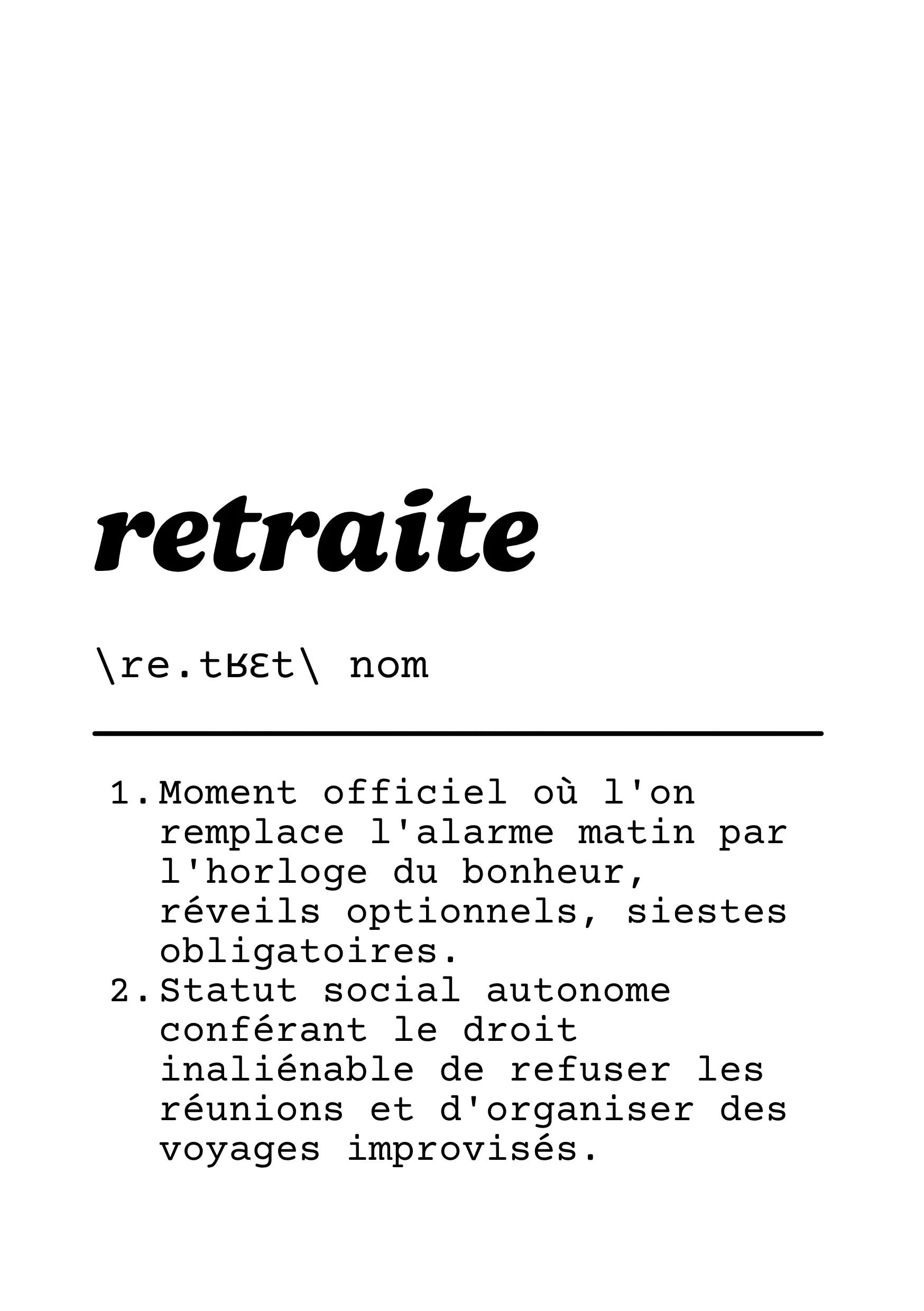 Carte départ collègue virtuelle retraite définition