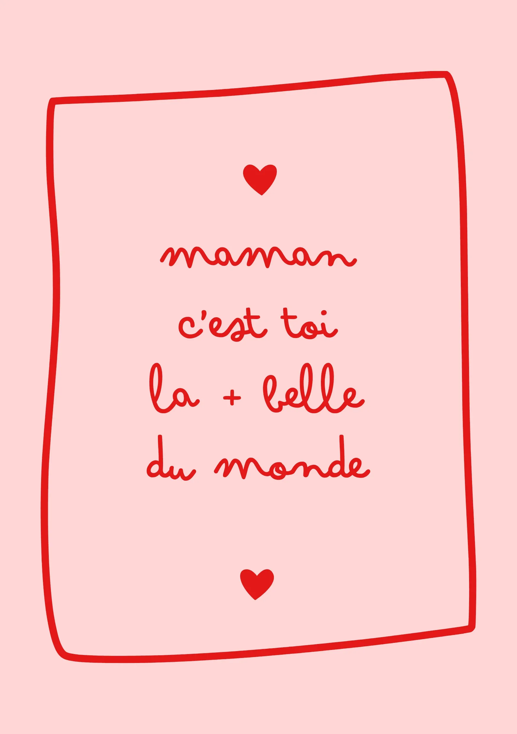 Carte fête des mères