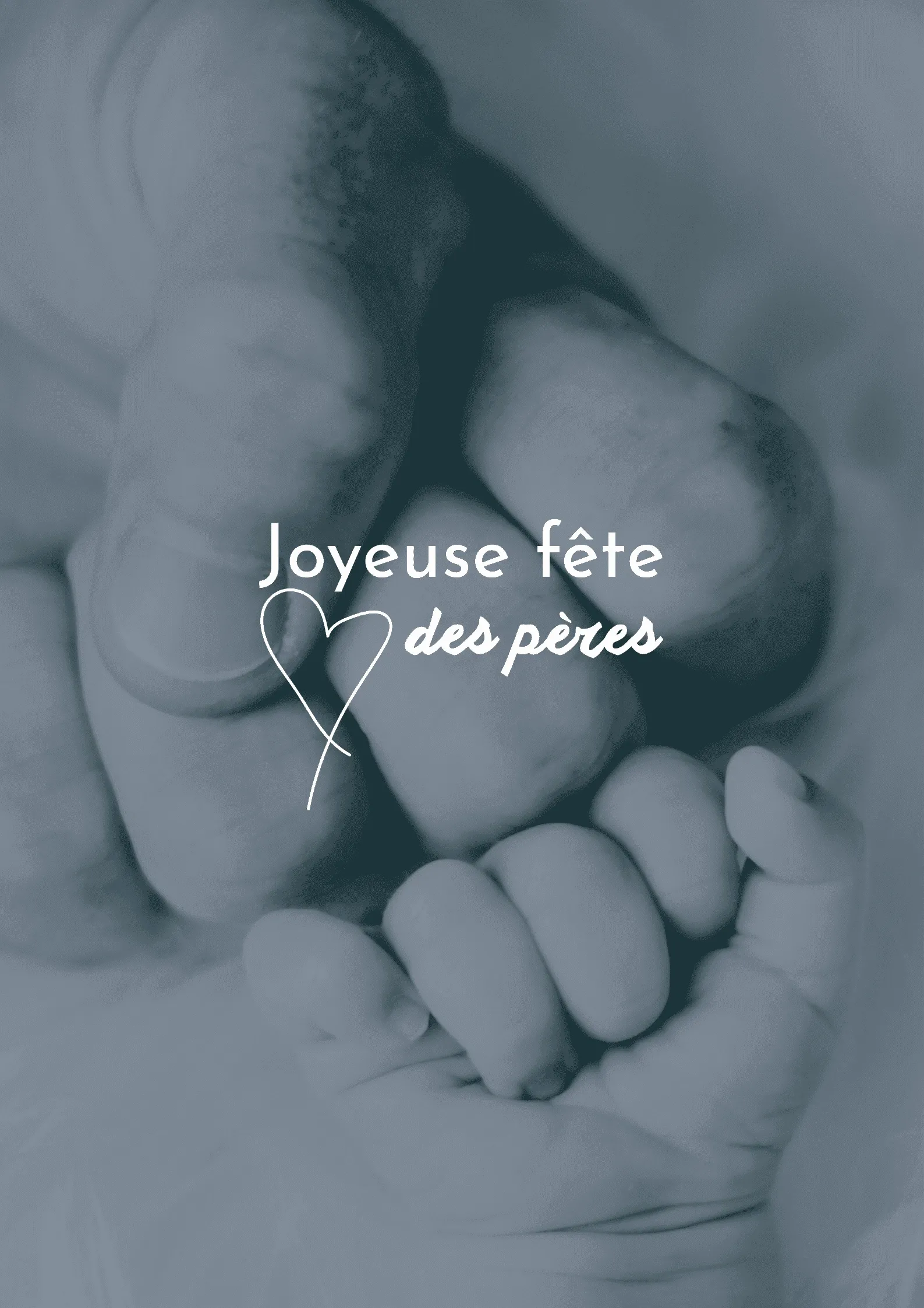 Carte fête des pères photo